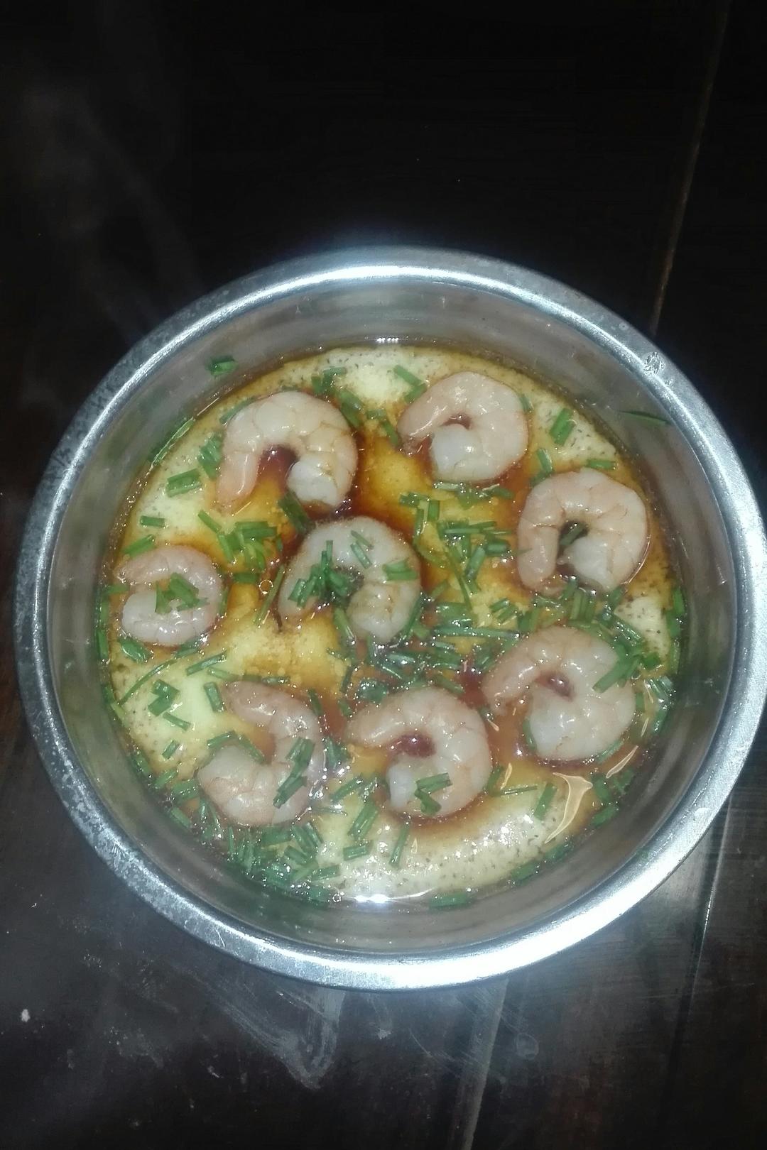 虾仁鸡蛋羹