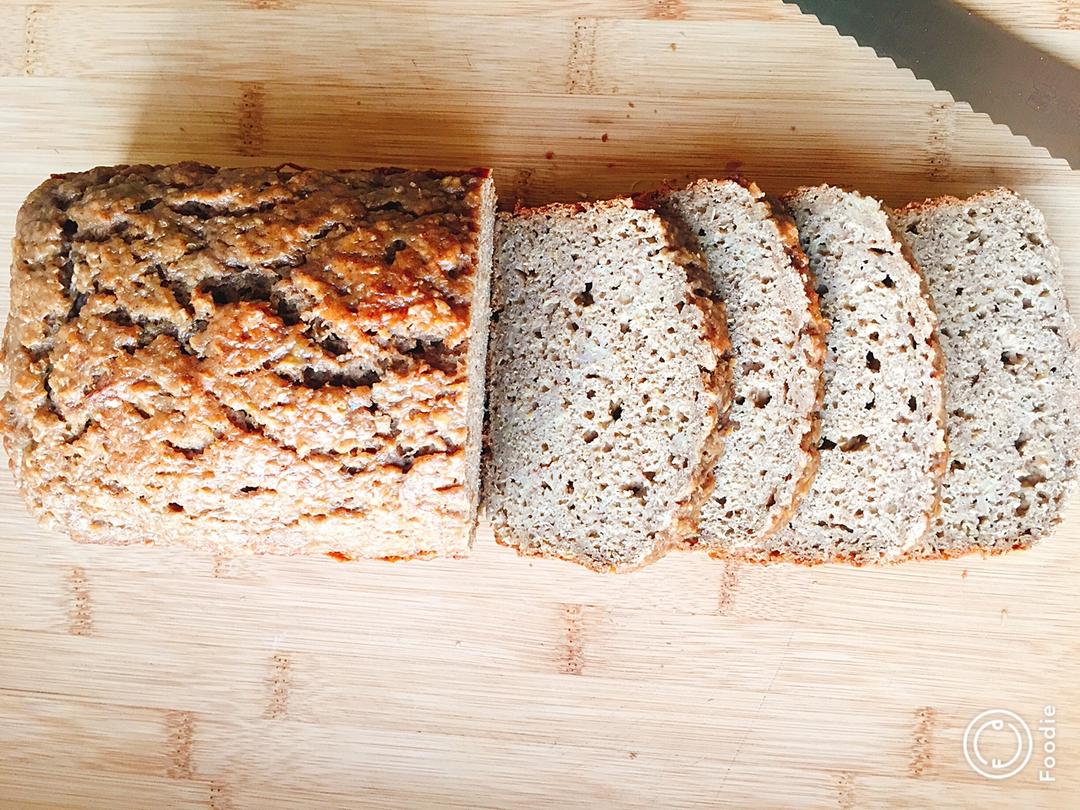 荞麦快手面包丨健康·烘焙