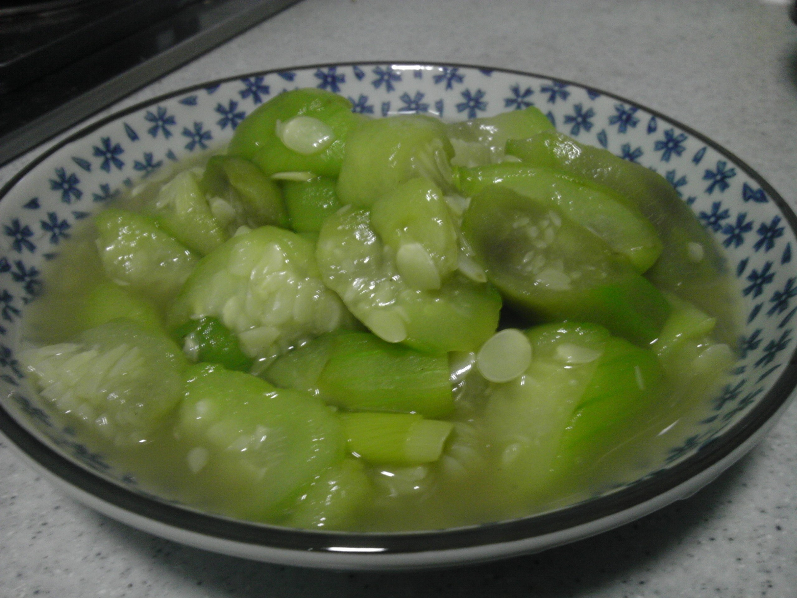 家常清炒丝瓜