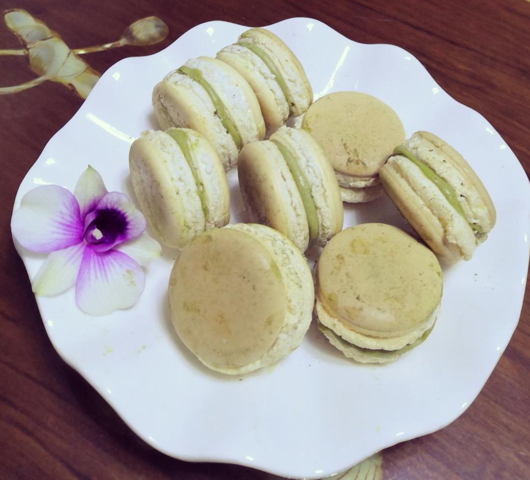 【视频】抹茶意式马卡龙