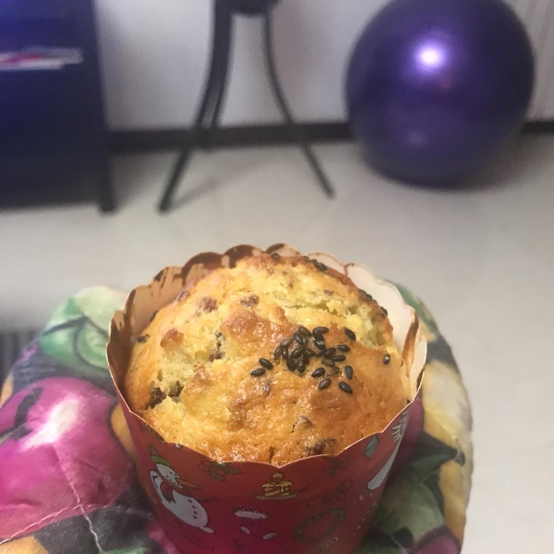 少女心的香蕉蔓越莓玛芬