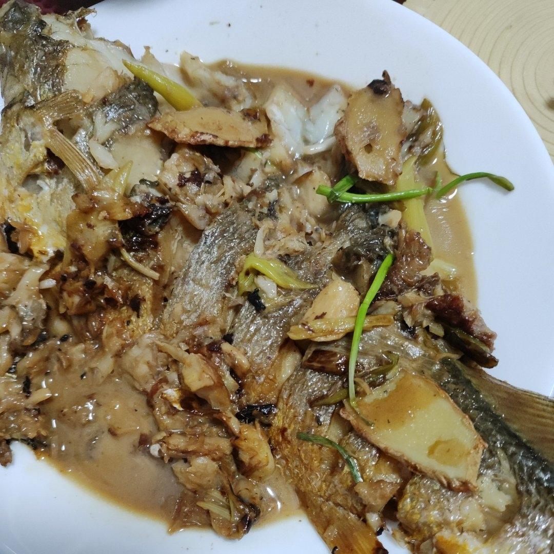 【台州菜】家烧黄鱼(米其林三星新荣记)