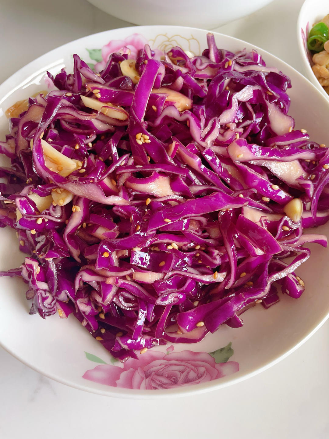 凉拌紫甘蓝