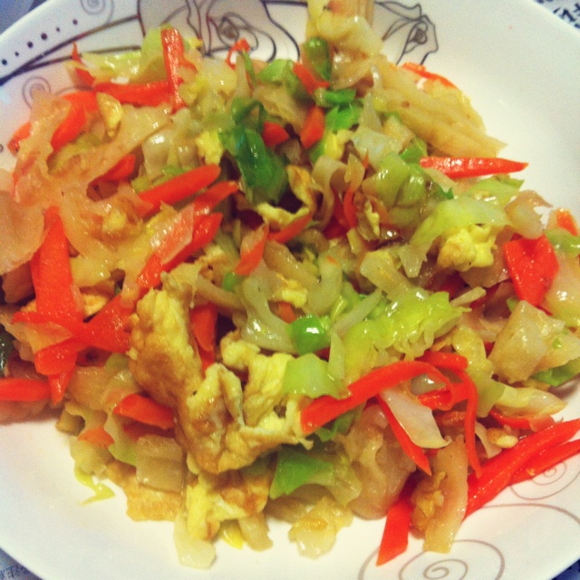 素炒饼