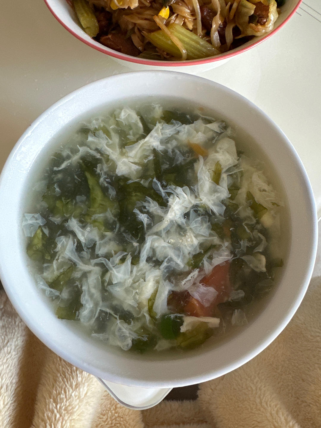 最鲜美好喝的「紫菜蛋花汤」
