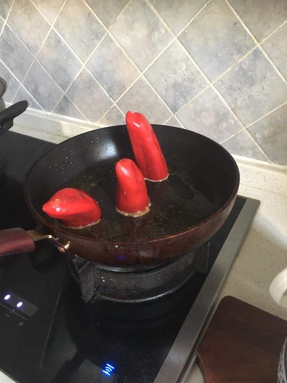 下饭菜肴--青椒酿肉