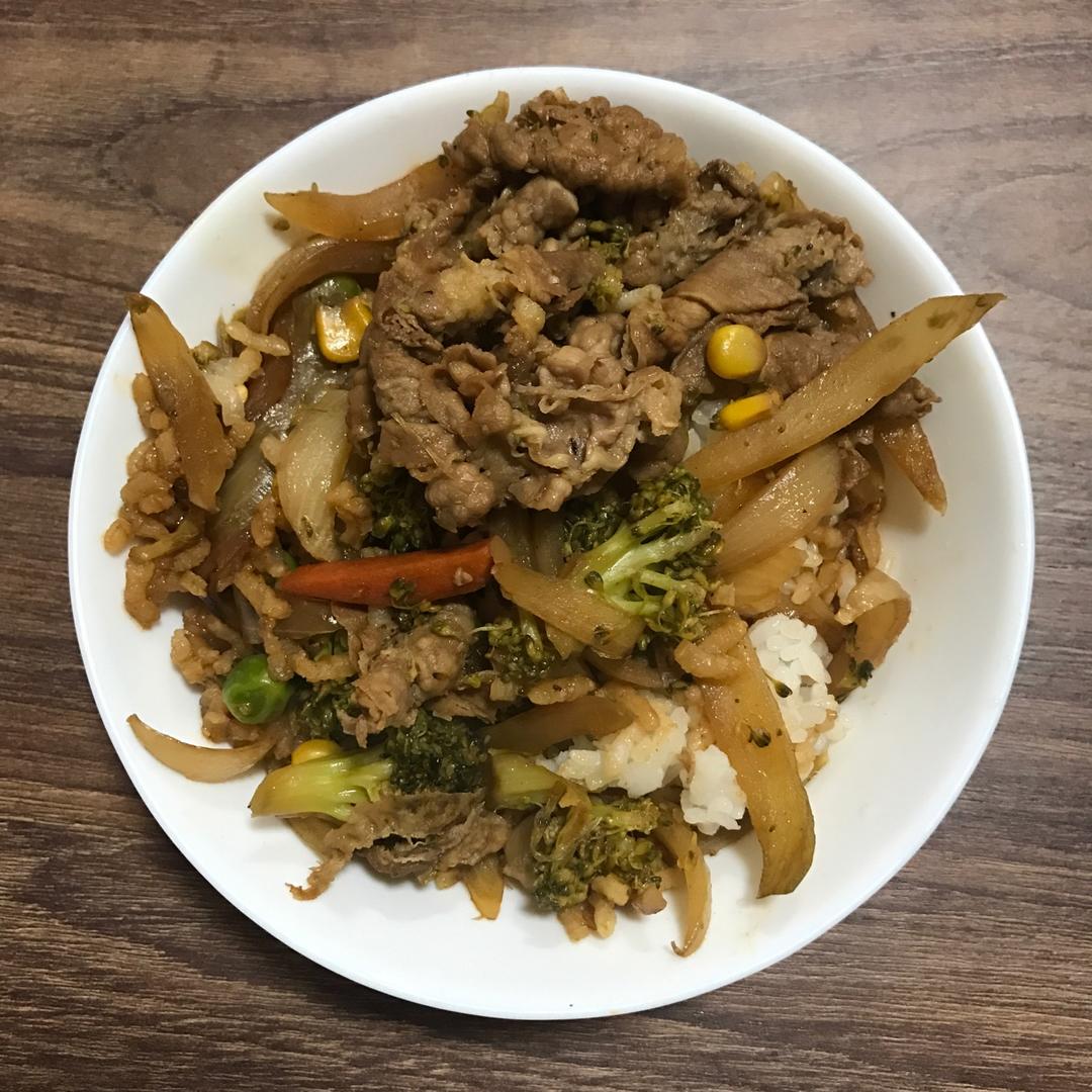 洋葱肥牛饭（吉野家版）