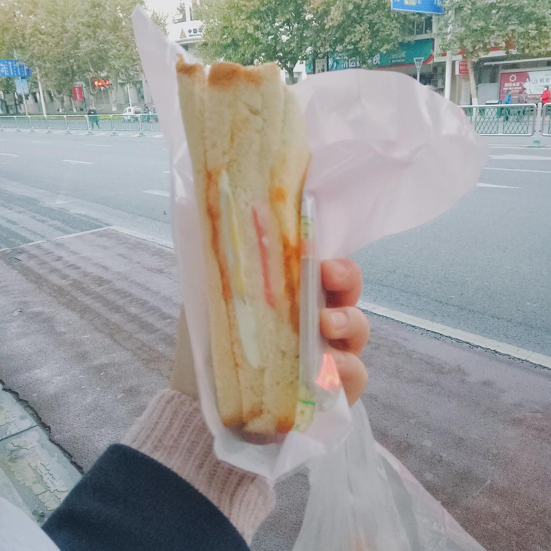 快手美味鸡蛋三明治