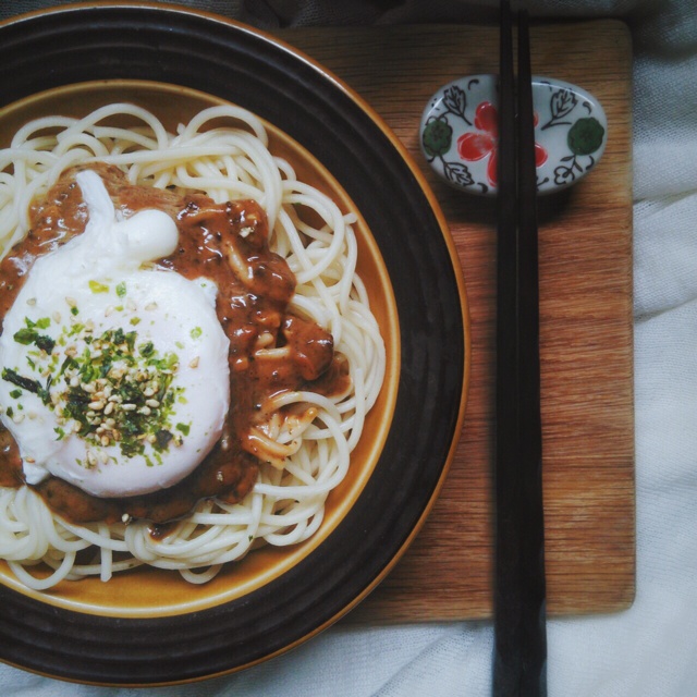 蛋黄麻酱拌面