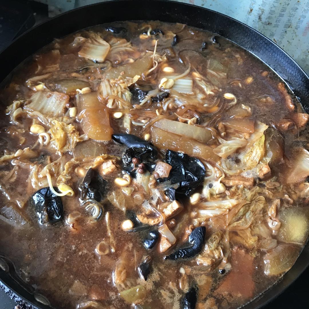 大锅熬菜 大锅菜