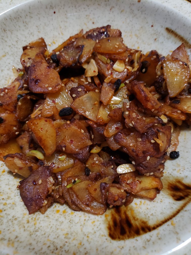 干锅土豆片（麻辣味，非油炸）