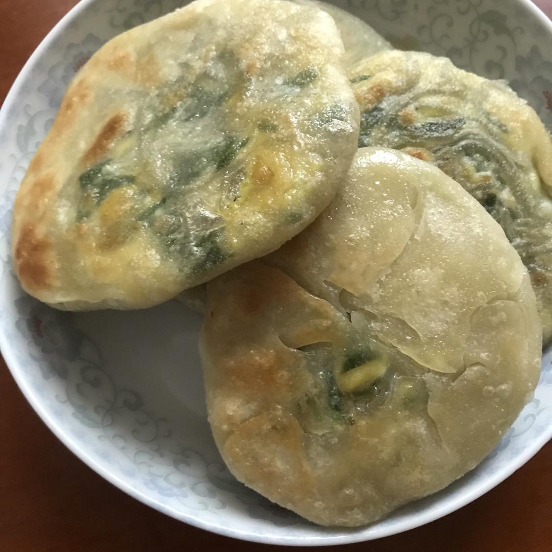 皮薄馅大～韭菜鸡蛋饼