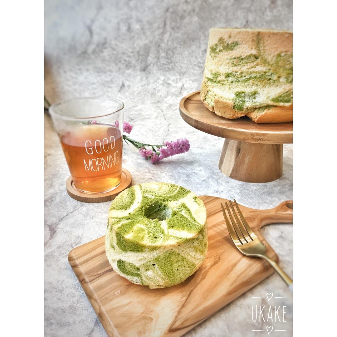云石糯米戚风（抹茶戚风）