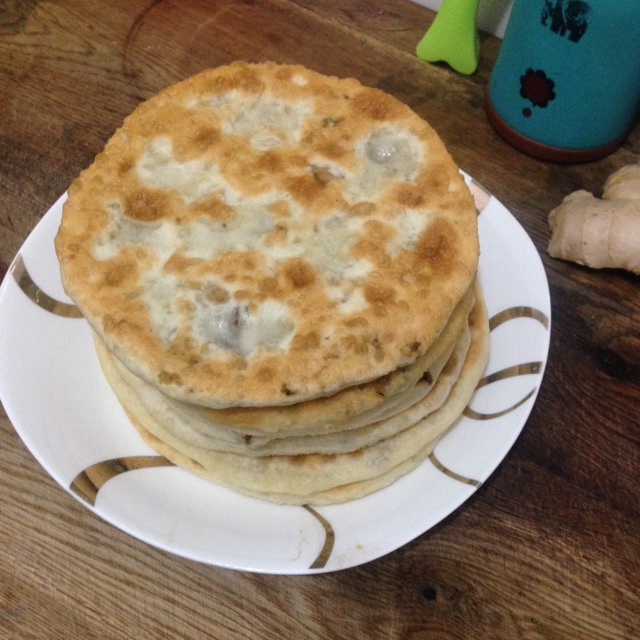 韭菜鸡蛋馅饼