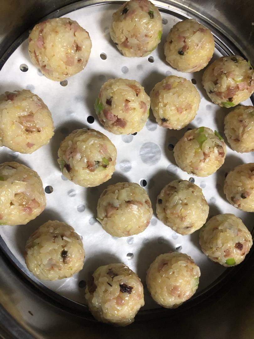 重庆腊肉糯米圆子