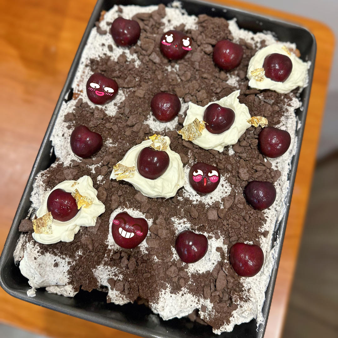 好吃到流泪的奥利奥咸奶油盒子蛋糕