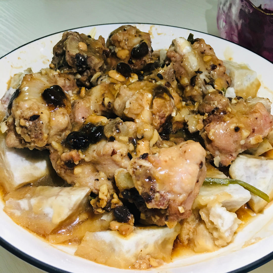 豉汁香芋蒸排骨