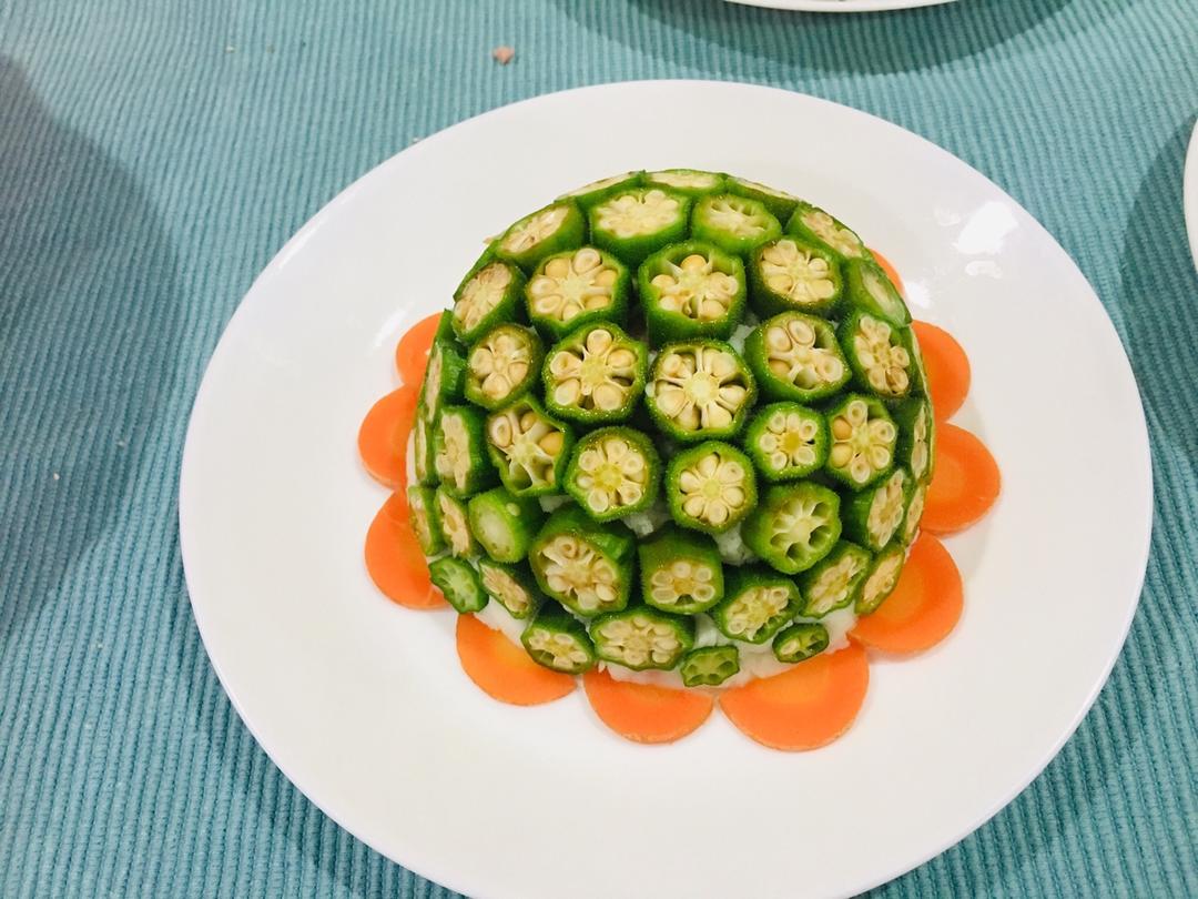 土豆泥秋葵