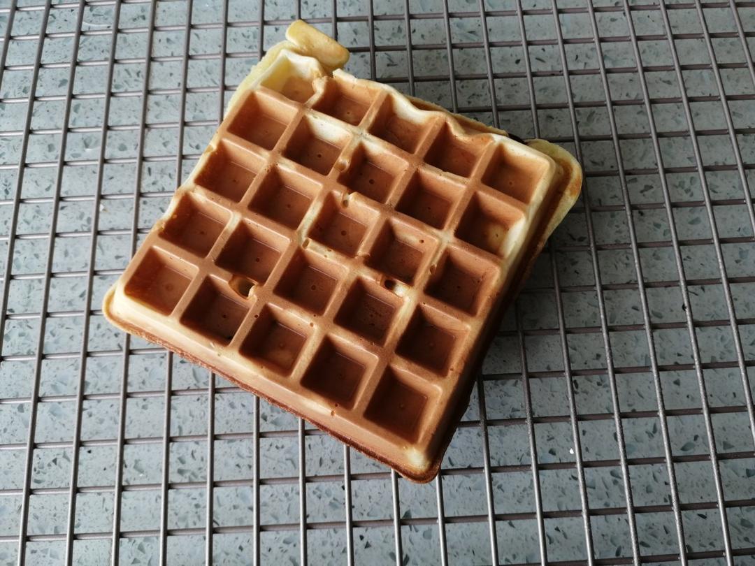 拒绝泡打粉的华夫饼方子