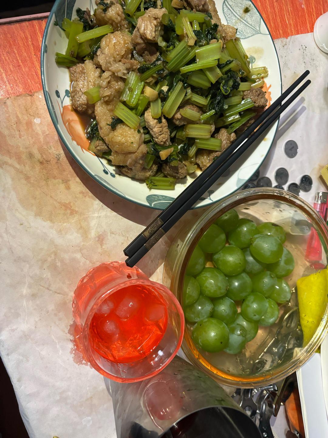 芹菜炒肉