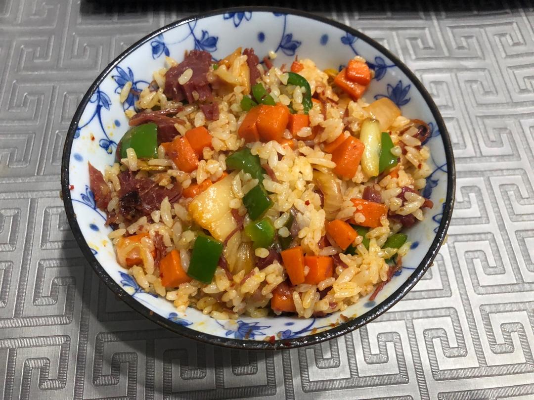 【腹愁者厨房】韩式泡菜牛肉饭