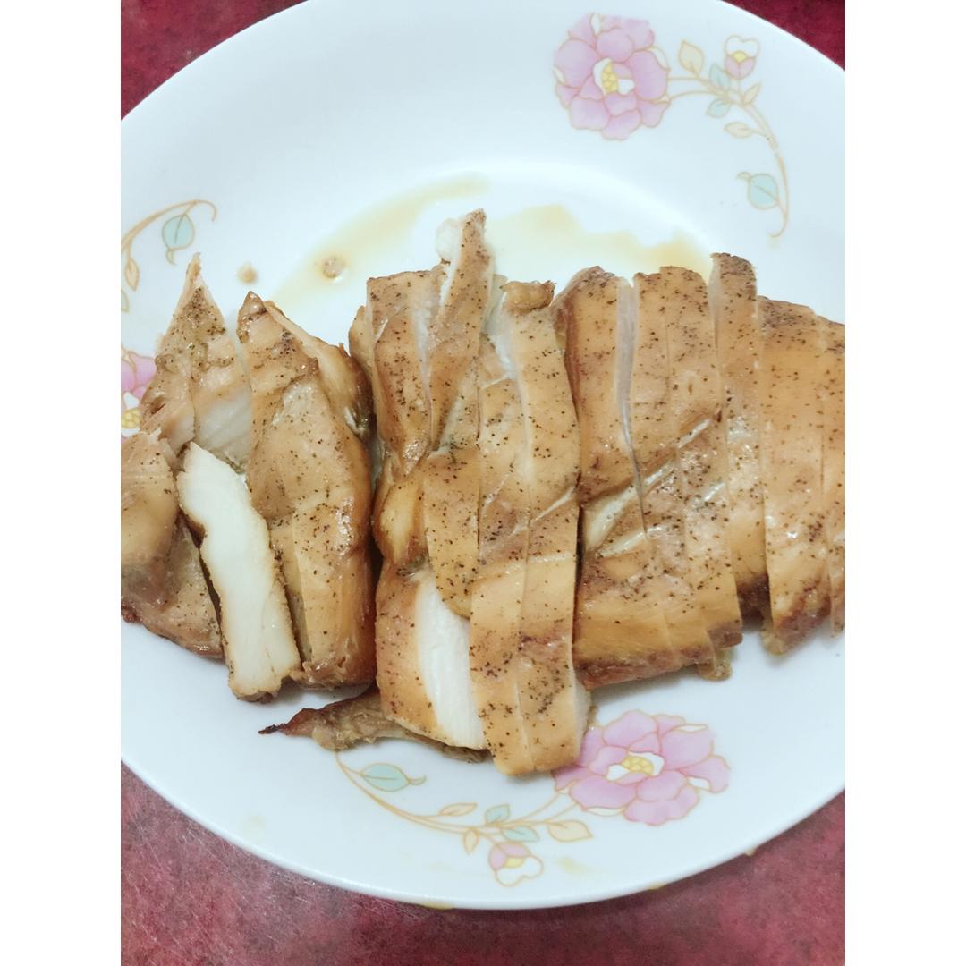 无油低脂烤鸡胸肉（减肥版）
