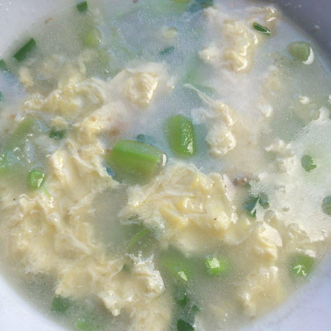 丝瓜蛋花汤