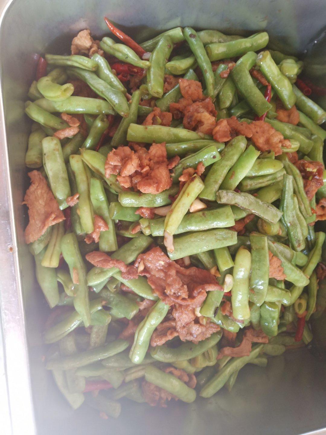 四季豆炒肉