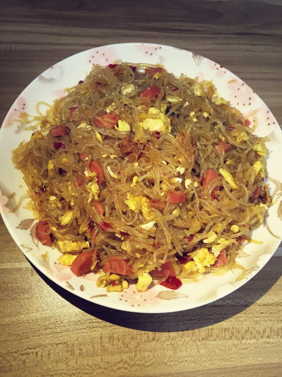 快手炒粉丝