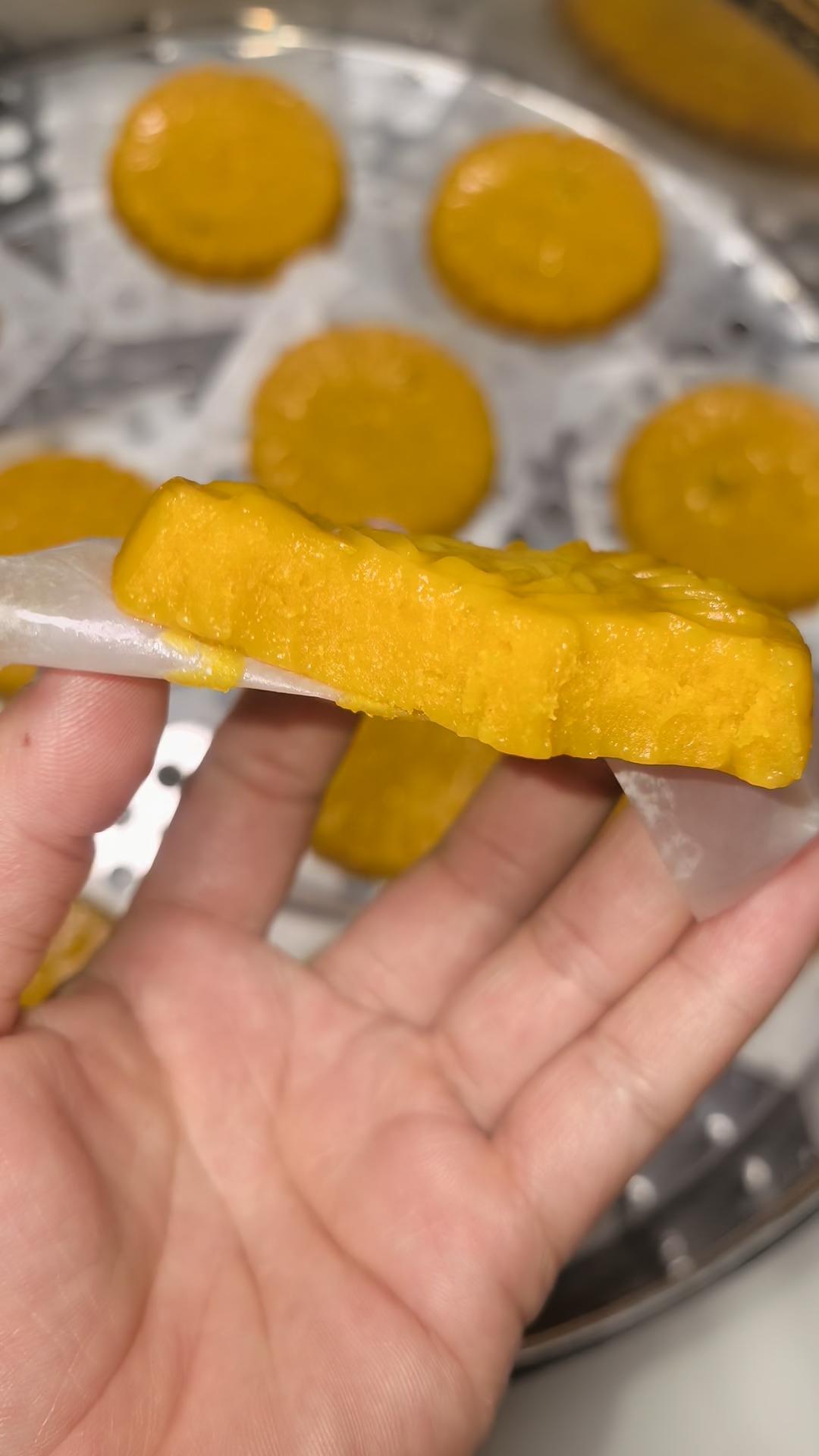 南瓜饼·附蒸后不易变形的方法