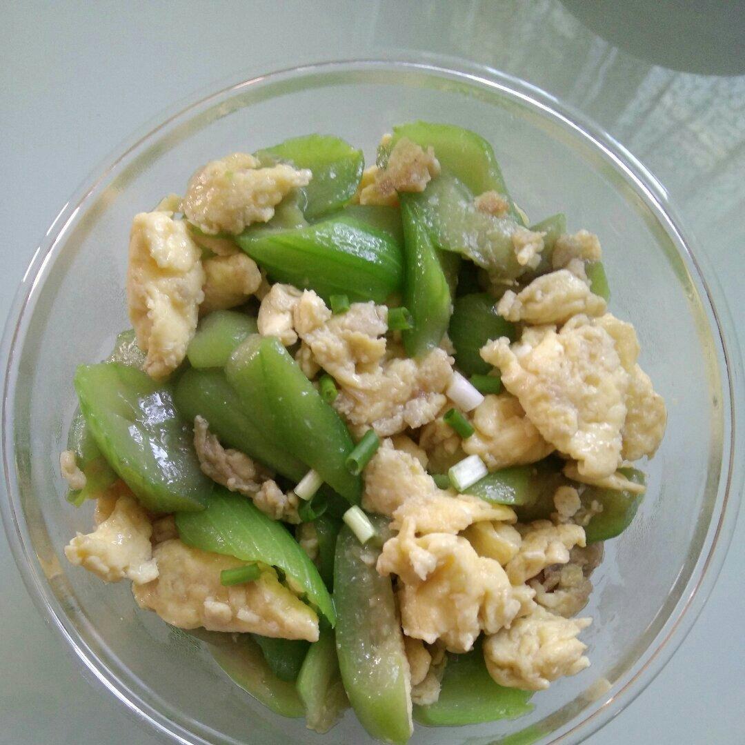 丝瓜炒蛋