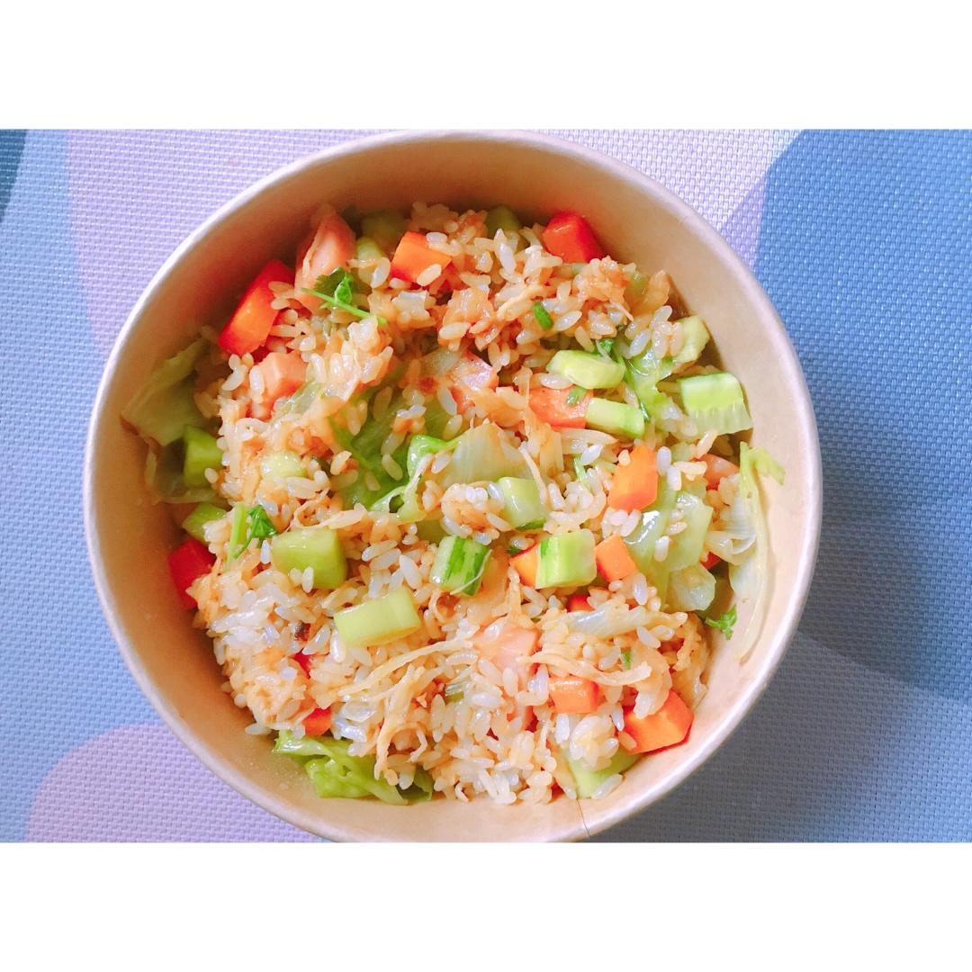 时蔬炒饭