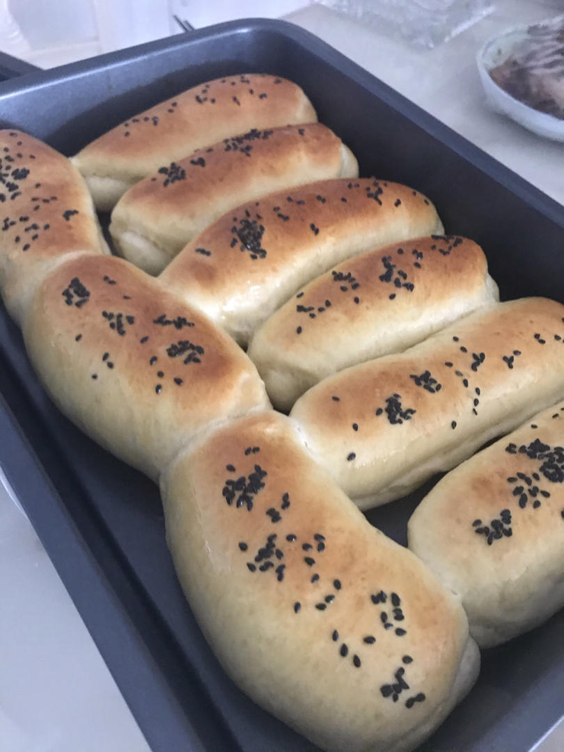 颜值奶油草莓甜心小面包