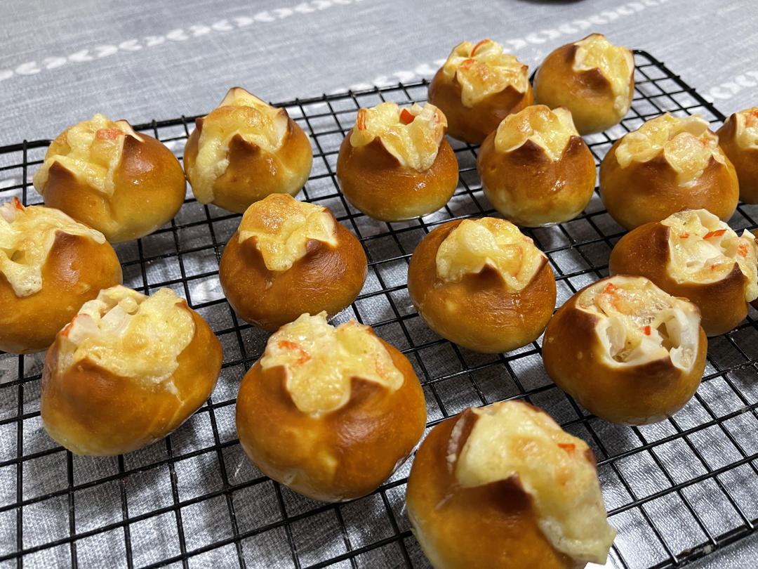 碱水小丸子（超可爱好操作的碱水面包）