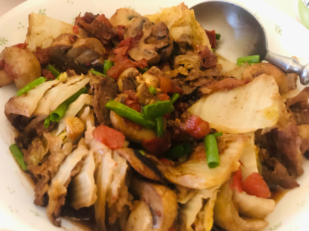 白菜肥牛锅