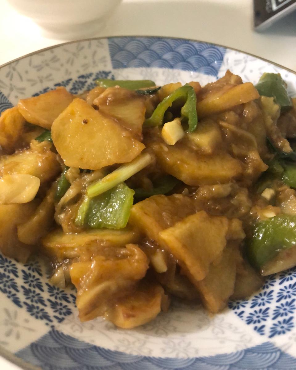 超级下饭的地三鲜