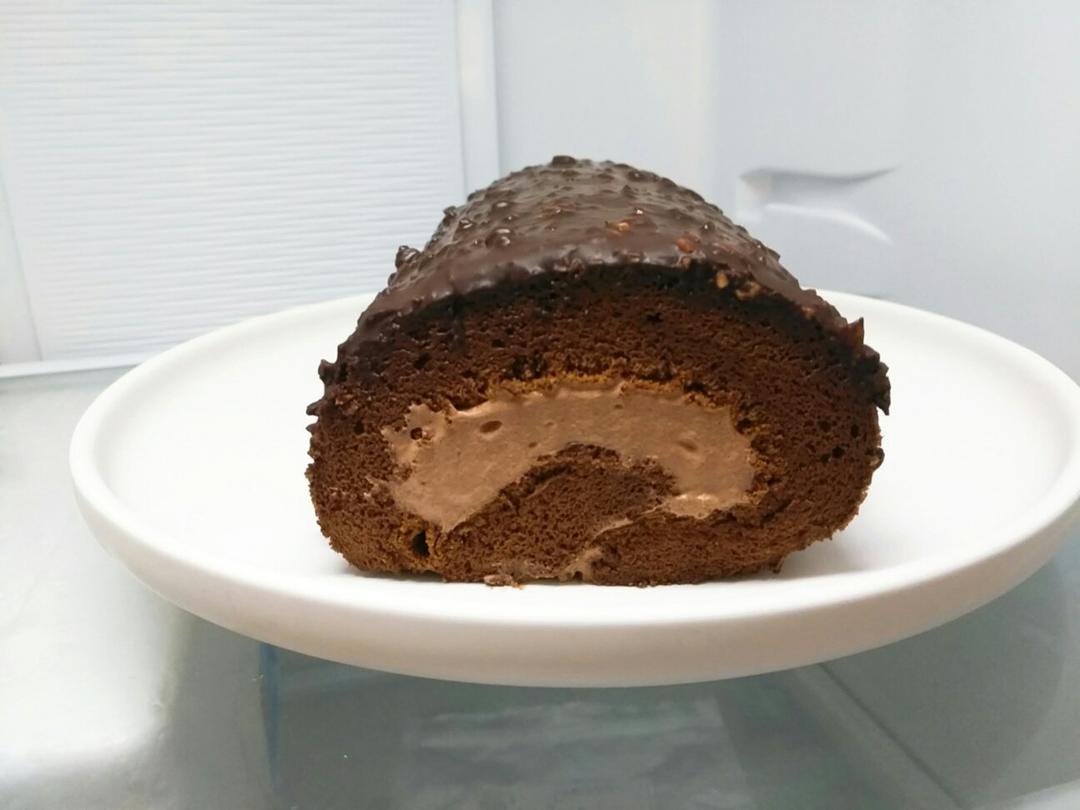 可可蛋糕卷(不消泡超浓郁巧克力口感)