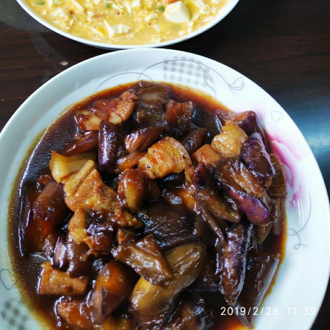 老丁的私房菜-油焖茄子