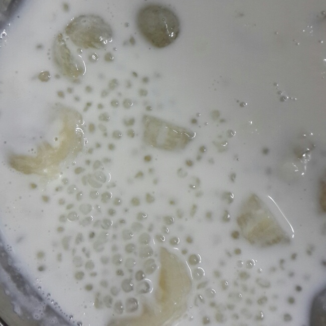 牛奶果味西米露