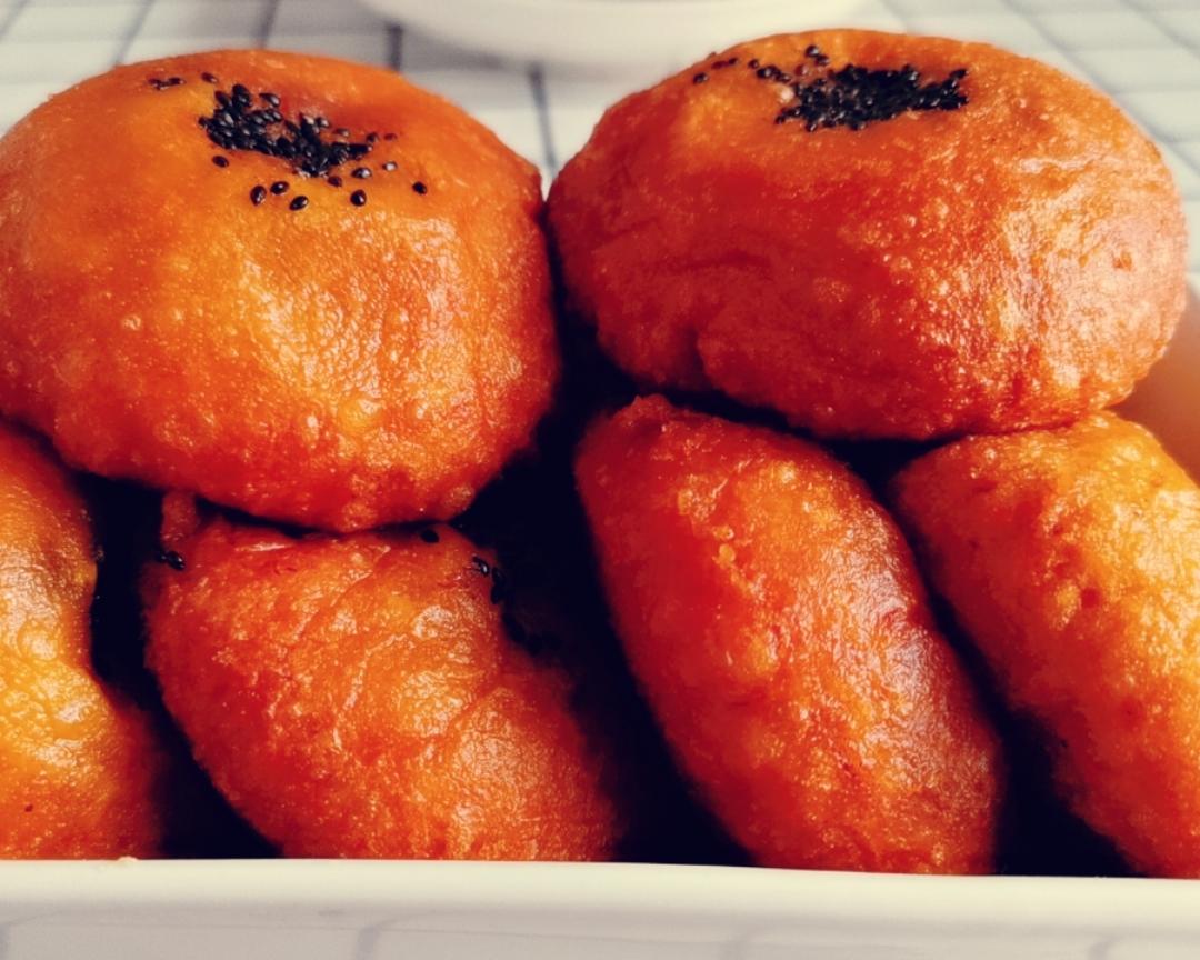 金灿灿的南瓜饼