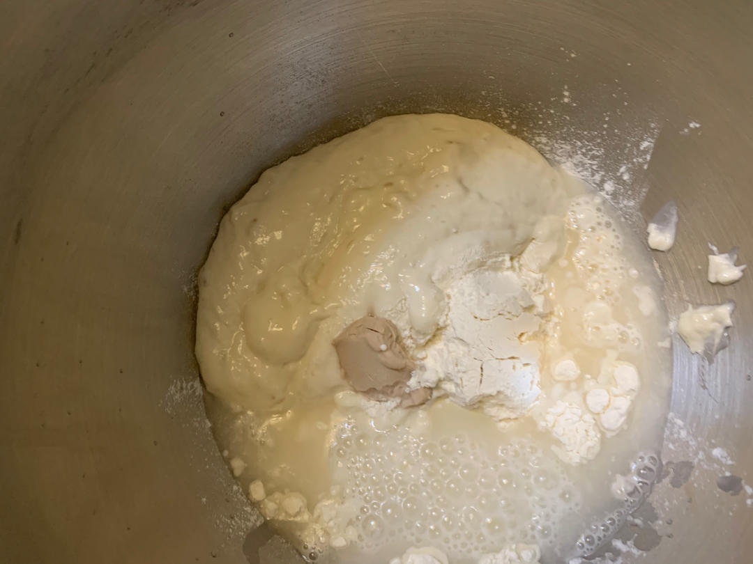 纯奶手撕吐司的做法 步骤1