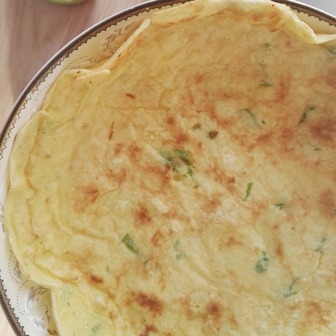 葱花鸡蛋饼