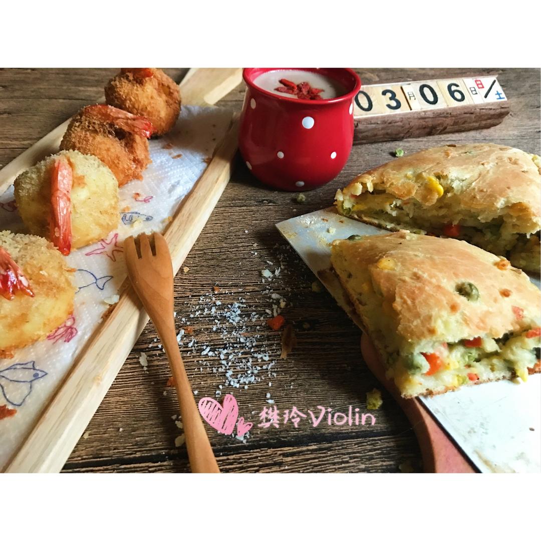 【土豆虾球】——鲜、糯、酥的存在