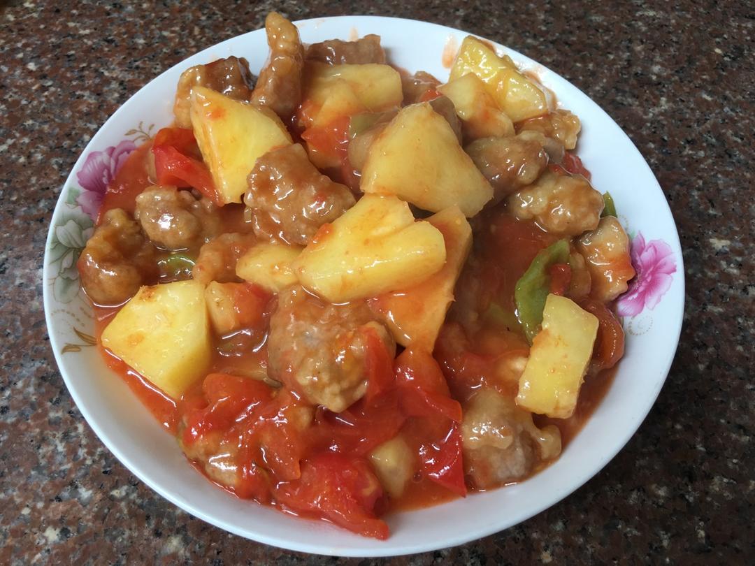 菠萝咕噜肉