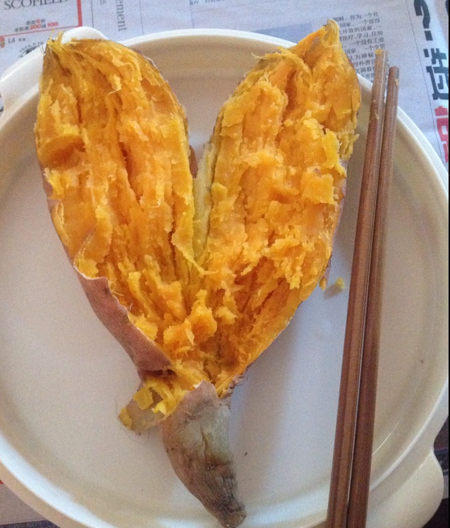 微波炉烤地瓜