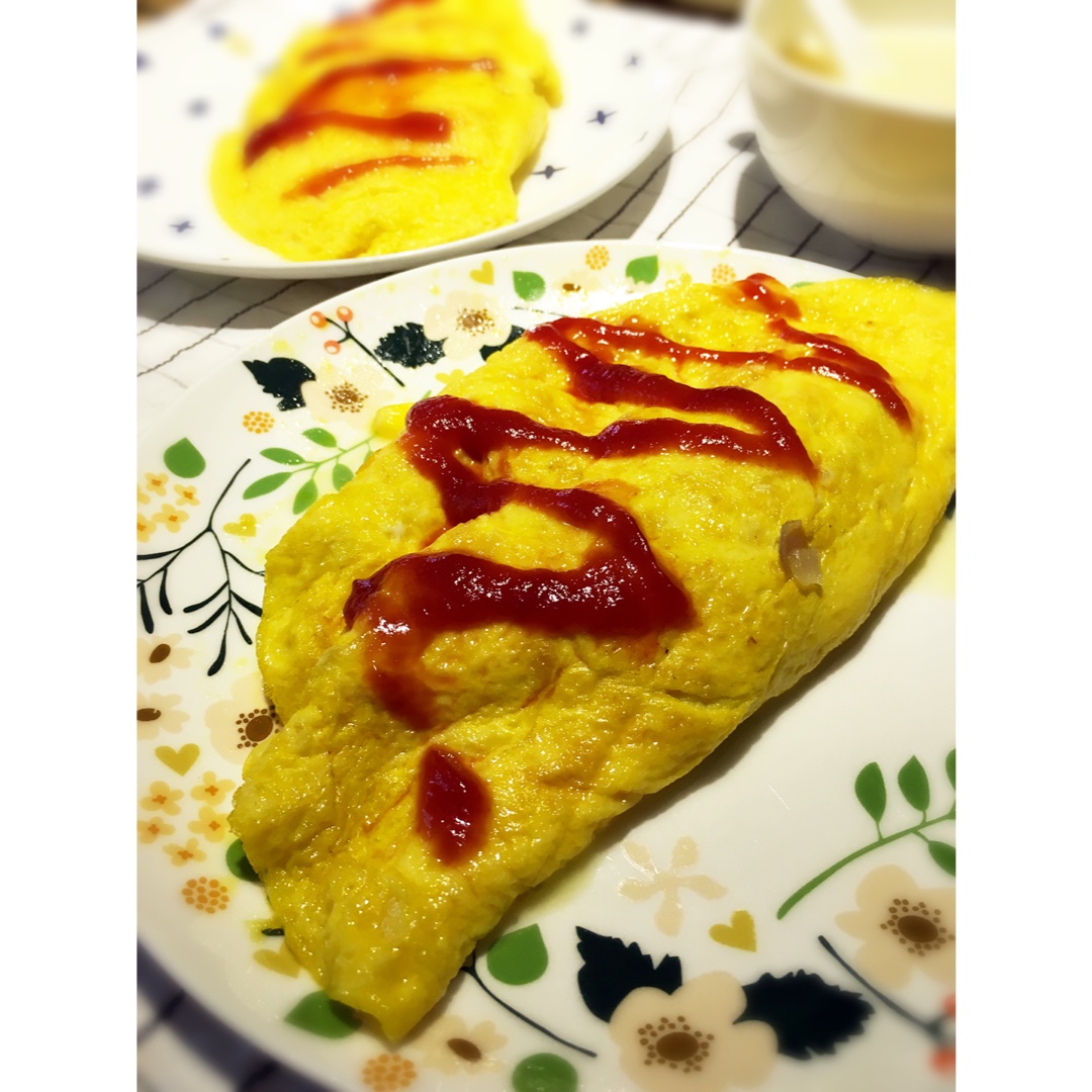 西式乳酪欧姆蛋 omelette