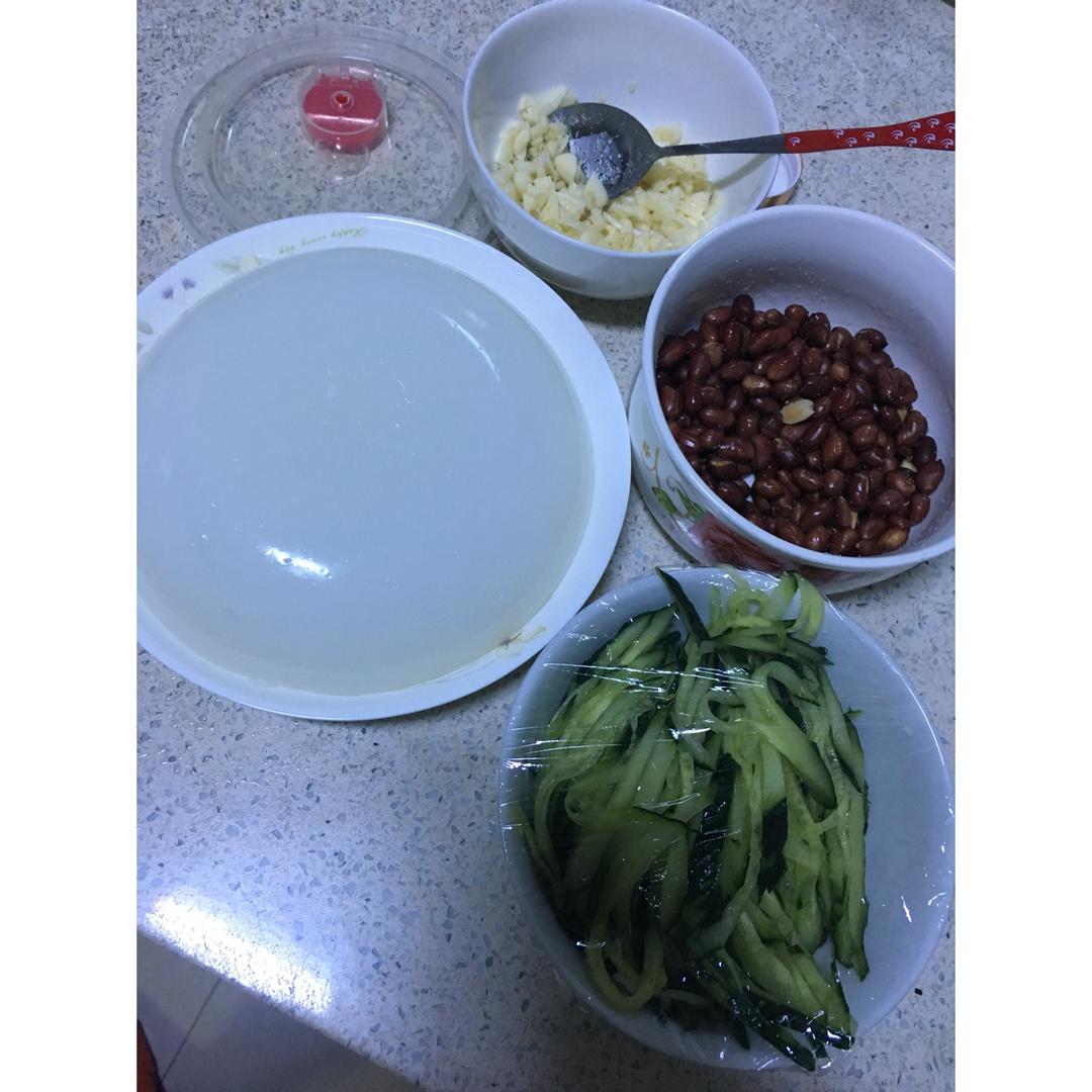 自制豌豆凉粉