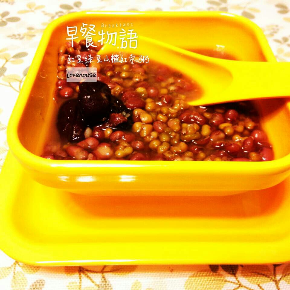 黑米红豆红枣粥