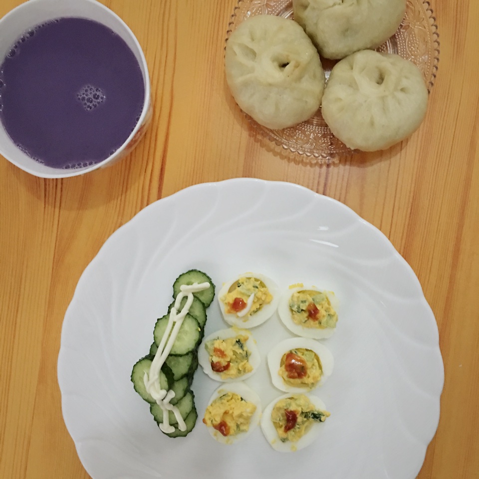 鸡蛋杯沙拉