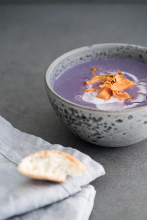 最浪漫的紫色秋日暖汤的做法 步骤7